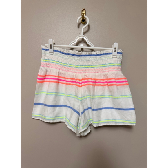 Vineyard Vines Pants - Vineyard Vines Striped Smocked Pull-On Shorts